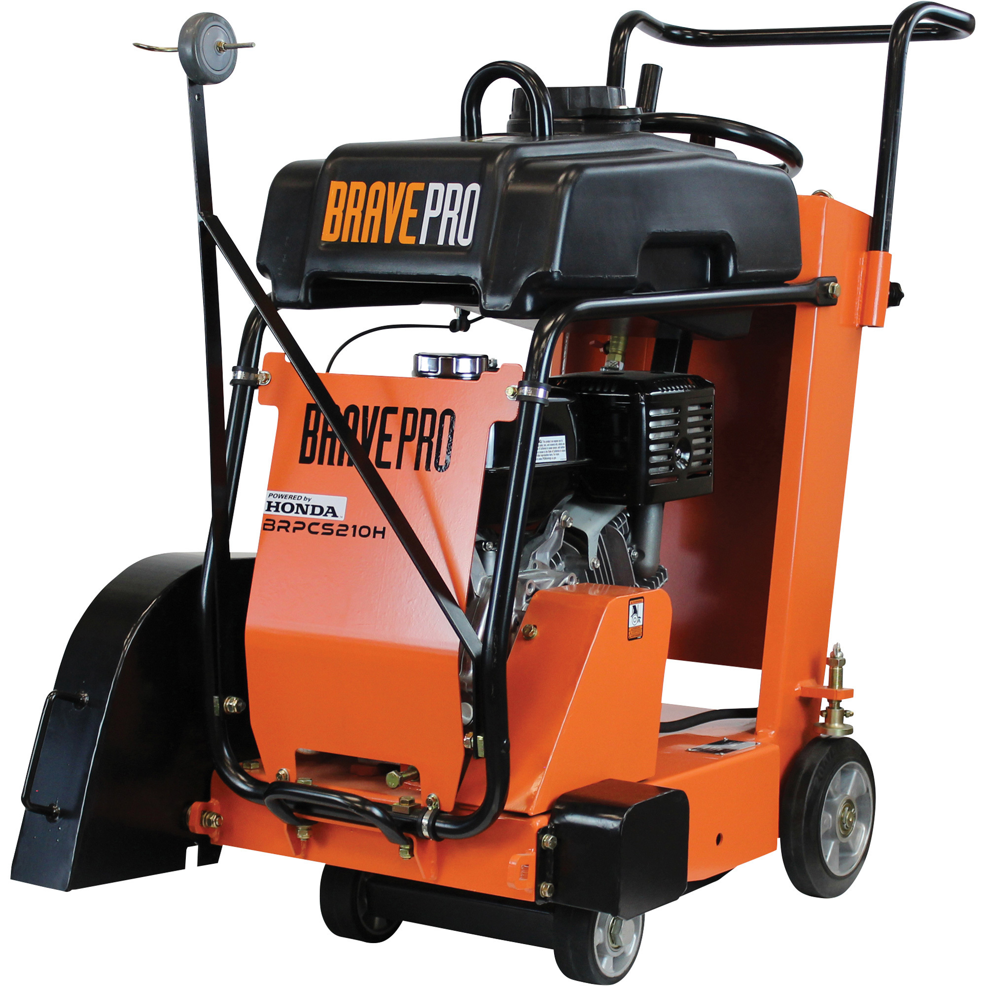 BravePro, CONCRETE SAW - 14in.-20in. GX390 Blade Diameter 20 in, Max. Cutting Depth 7.2 in, Model# BRPCS210H